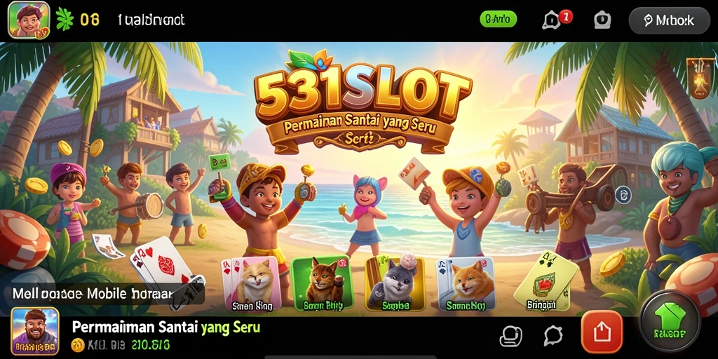 Tampilan gameplay seru 531SLOT dengan berbagai fitur menarik.