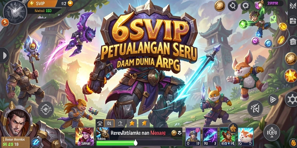 Tampilan utama <strong>6SVIP</strong> dengan aksi pertarungan yang mendebarkan.
