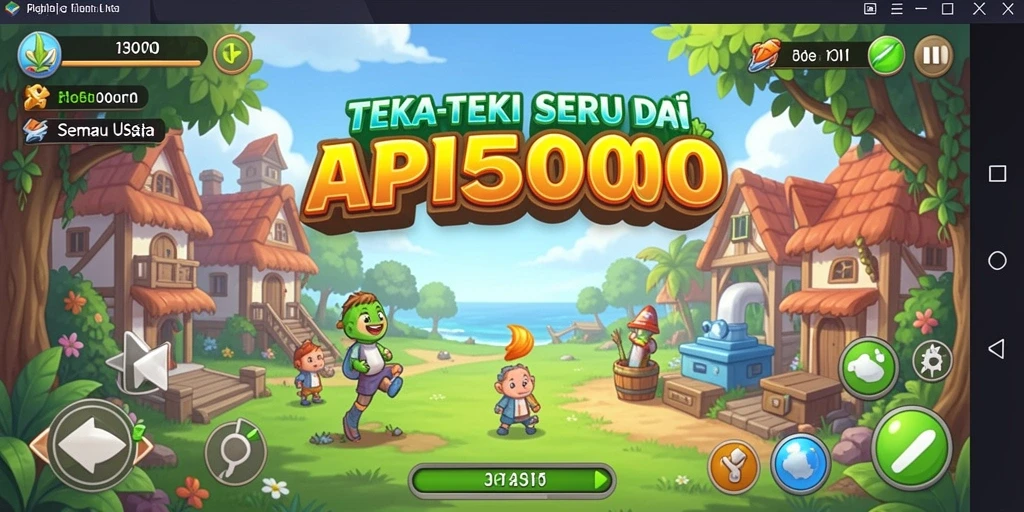 Tampilan gameplay seru dan menantang dari API5000.