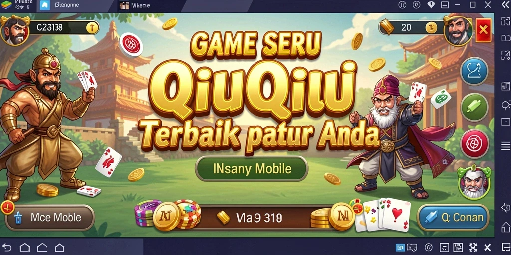 Tampilan gameplay seru dalam CADAS138 QiuQiu.