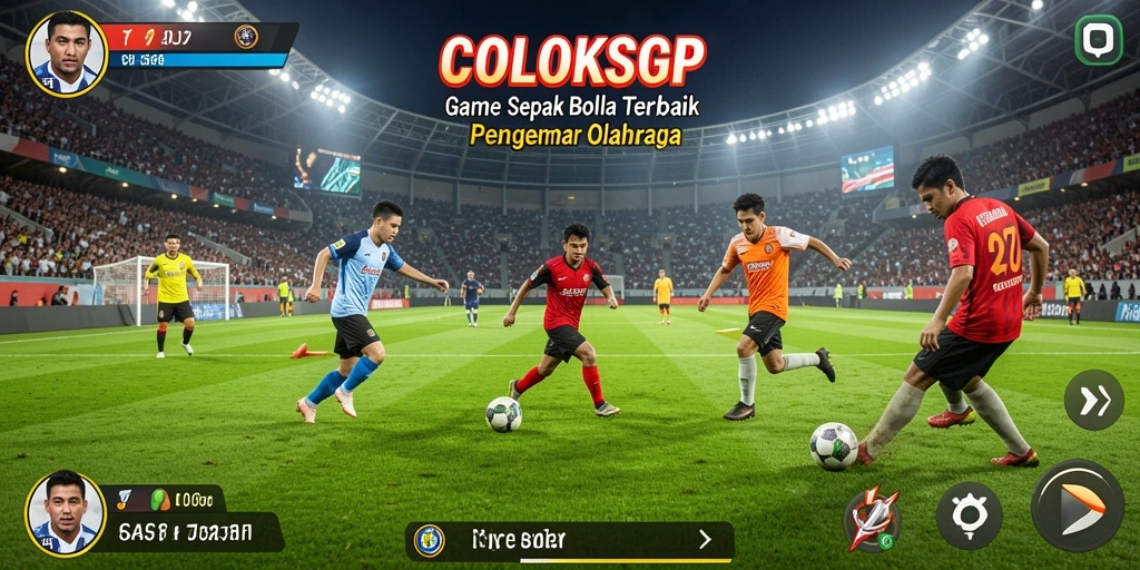Tampilan gameplay yang mendebarkan dan grafis yang memukau di COLOKSGP.