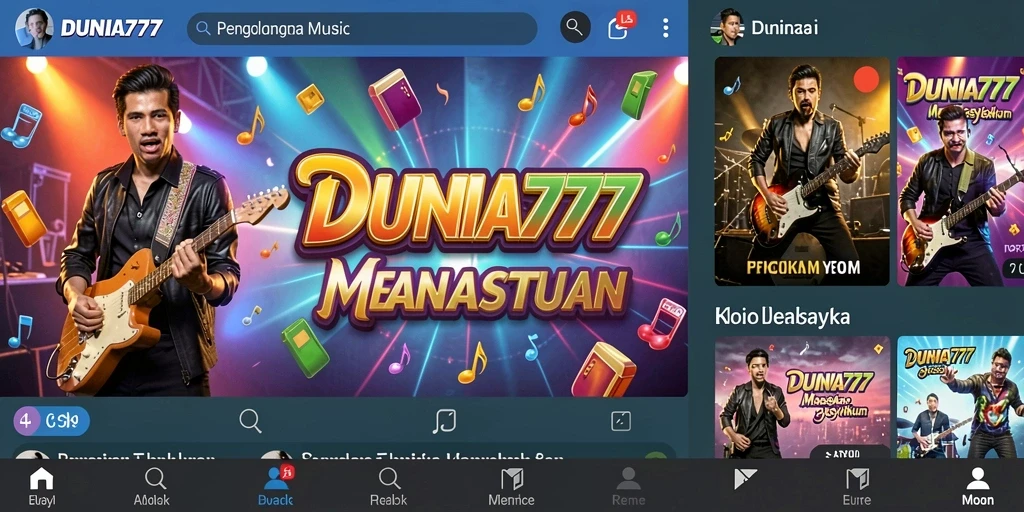 Tampilan gameplay DUNIA777 yang menarik dan interaktif.