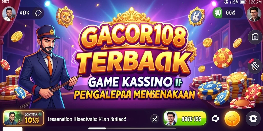 Tampilan permainan seru di GACOR108 dengan grafis yang memukau.