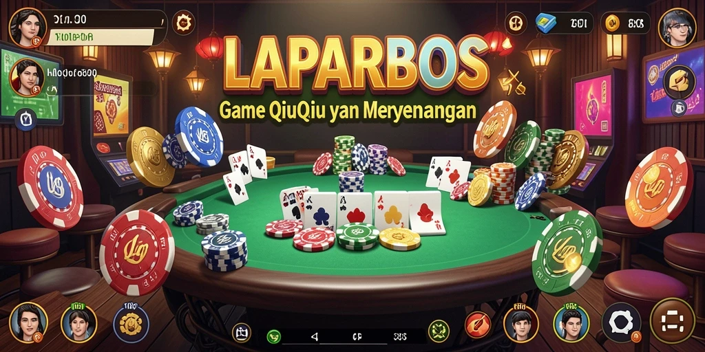 Screenshot LAPARBOS dengan gameplay QiuQiu yang seru.