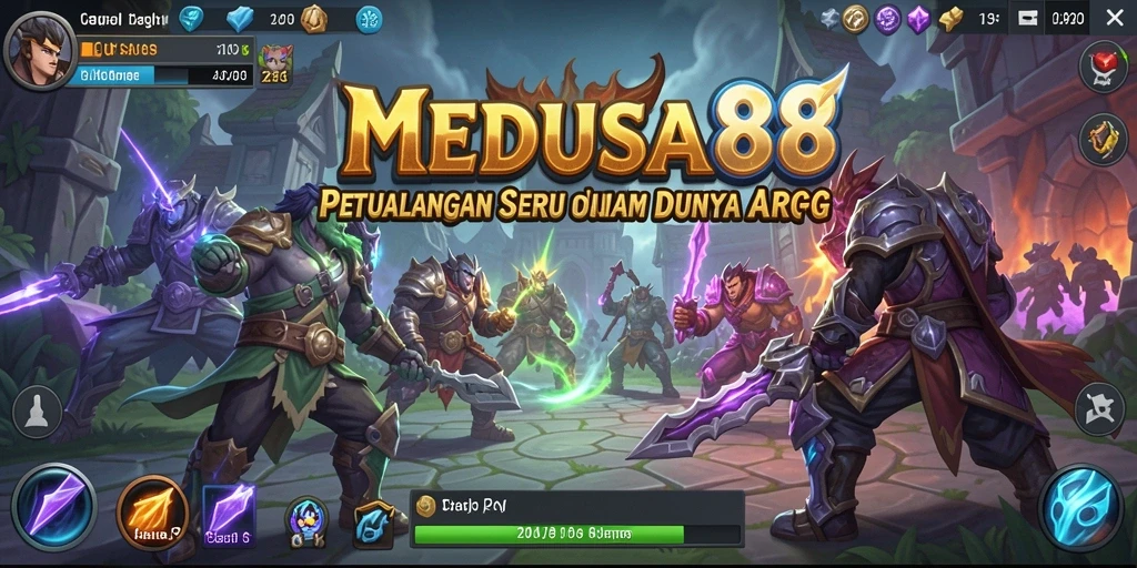 Gameplay seru MEDUSA88 dalam pertempuran ARPG yang mendebarkan.