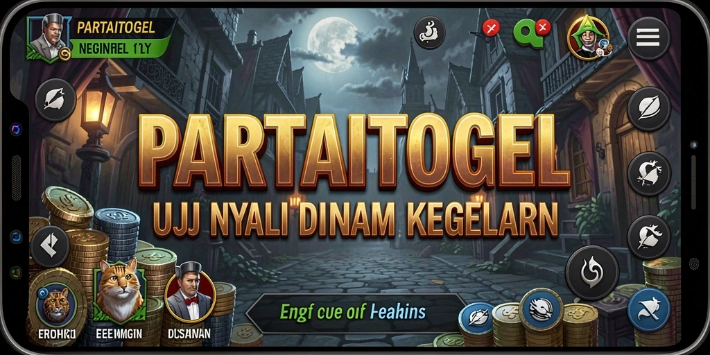 Gameplay menegangkan dengan suasana mencekam di PARTAITOGEL.