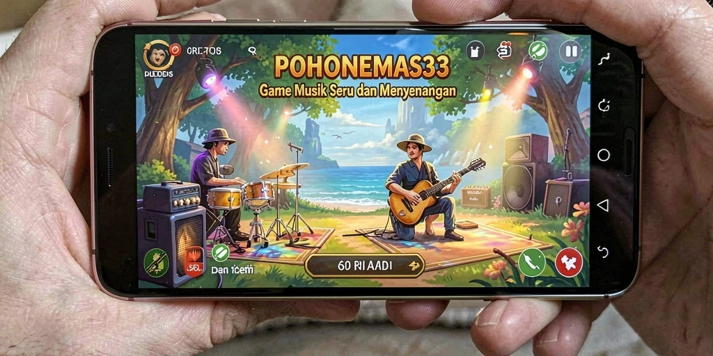 Screenshot gameplay POHONEMAS33 menampilkan pemain yang sedang bersenang-senang.
