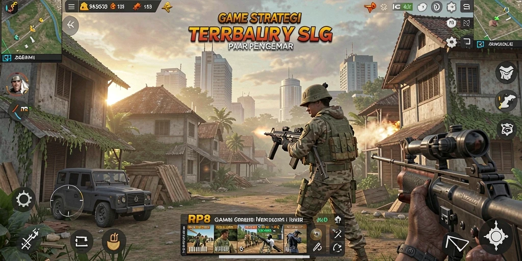 Tampilan gameplay RP8 yang menegangkan dan strategis.