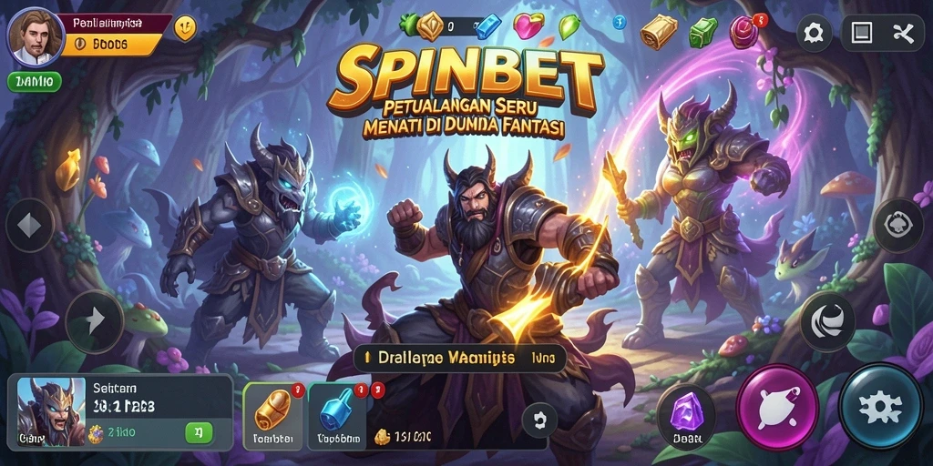 Tampilan menarik dari gameplay SPINBET dalam petualangan seru.