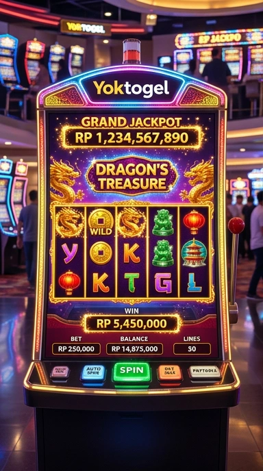 Tampilan utama aplikasi yoktogel yang mudah digunakan.